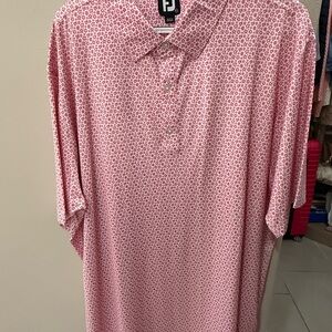 Pink Patterned Men's Shirt